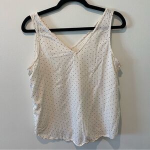 Old Navy Polka Dot Sleeveless Top Size Medium